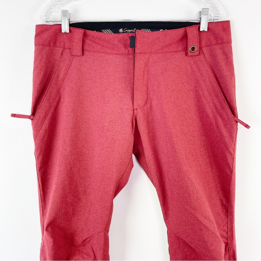 Cappel Ride Snowboards Strata HD 10 Burnt Red Women's Snowboarding Pants Size L - Picture 4 of 11